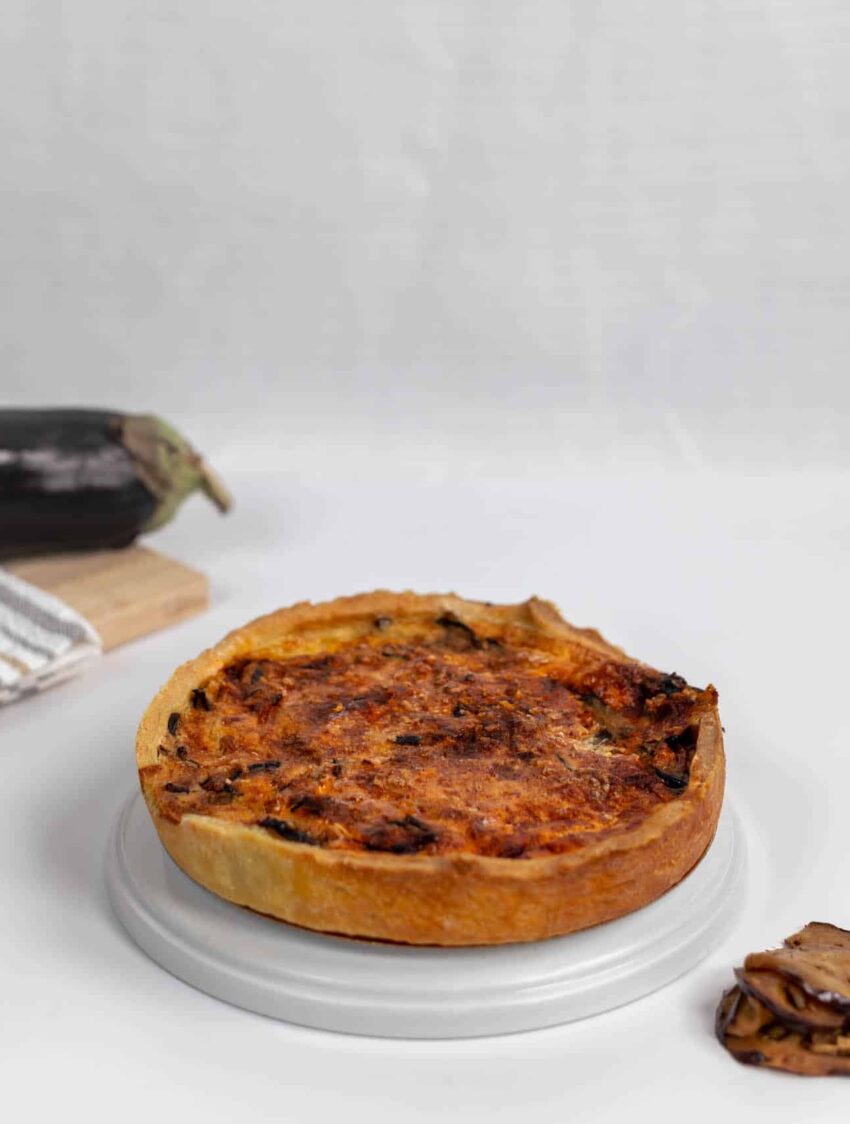 קונדיטוריית שני - חנות האונליין קיש חציל ועגבניות מיובשות (בהקפאה) תמונה 3