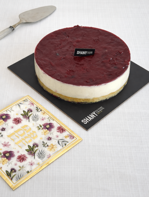 טורט גבינה דובדבן כשל״פ – קוטר 20 – אספקה החל 27/3