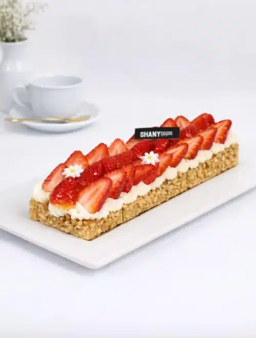 קונדיטוריית שני - חנות האונליין פס פאי שקדים תותים תמונה 7